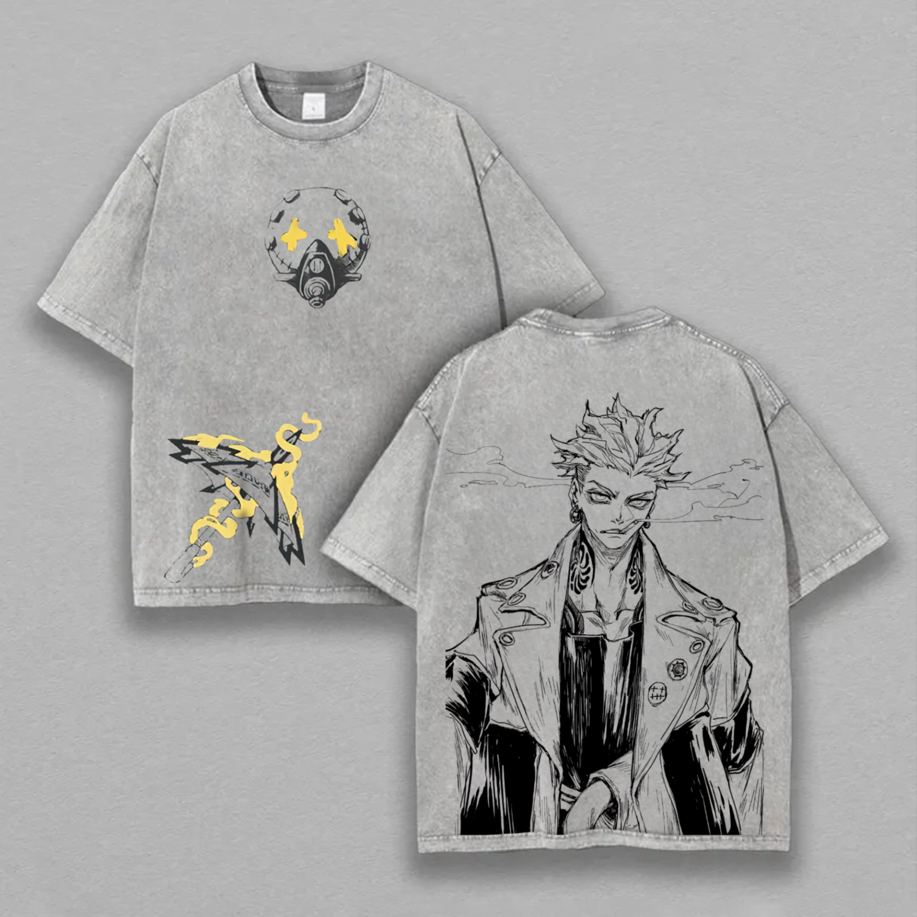 Gachiakuta Rudo Surebrec Printed Unisex Washed T-Shirt