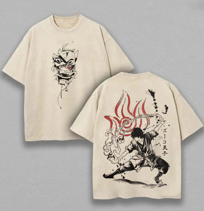 Avatar: The Last Airbender Prince Zuko Unisex Washed T-Shirt