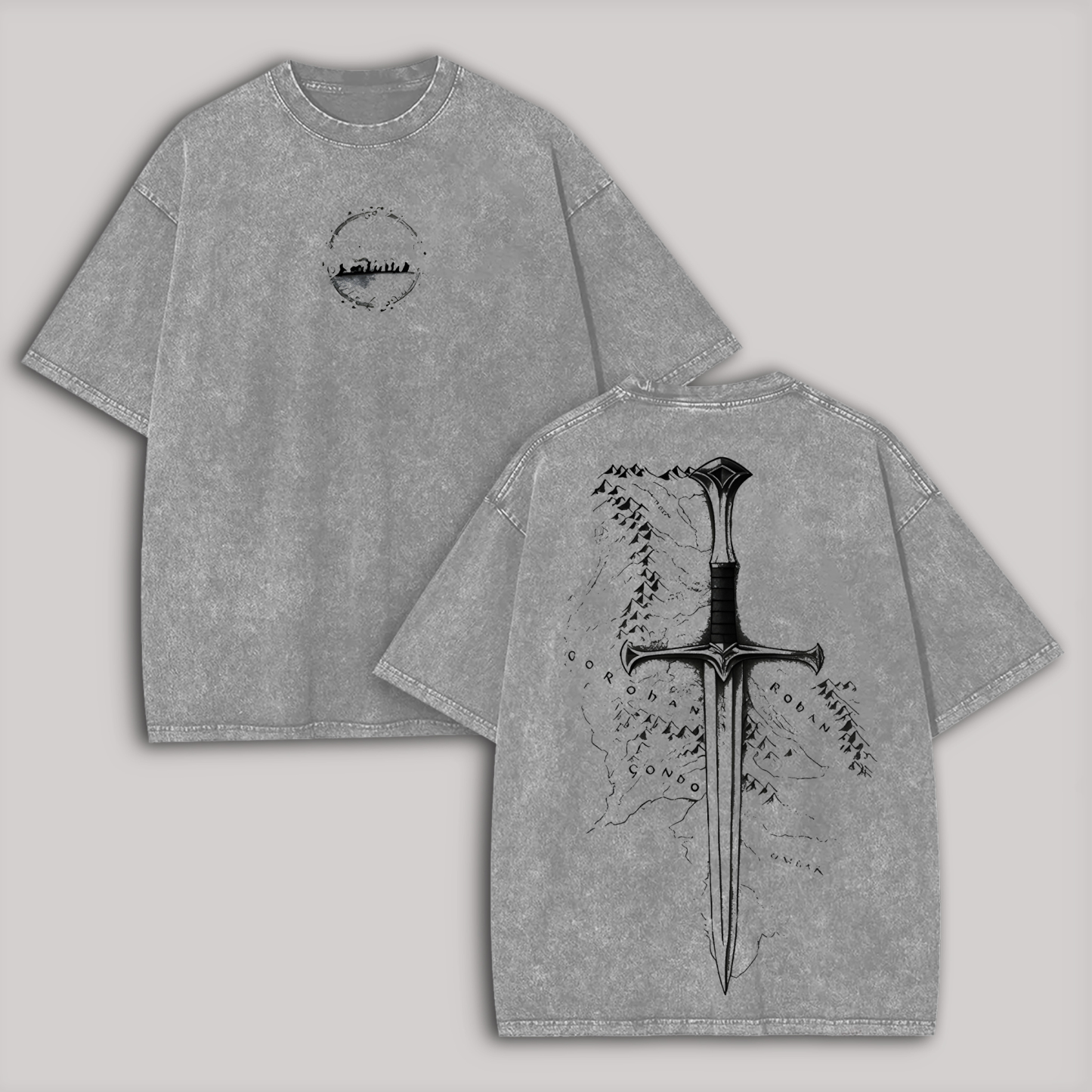 The Lord of the Rings Unisex Washed T-Shirt