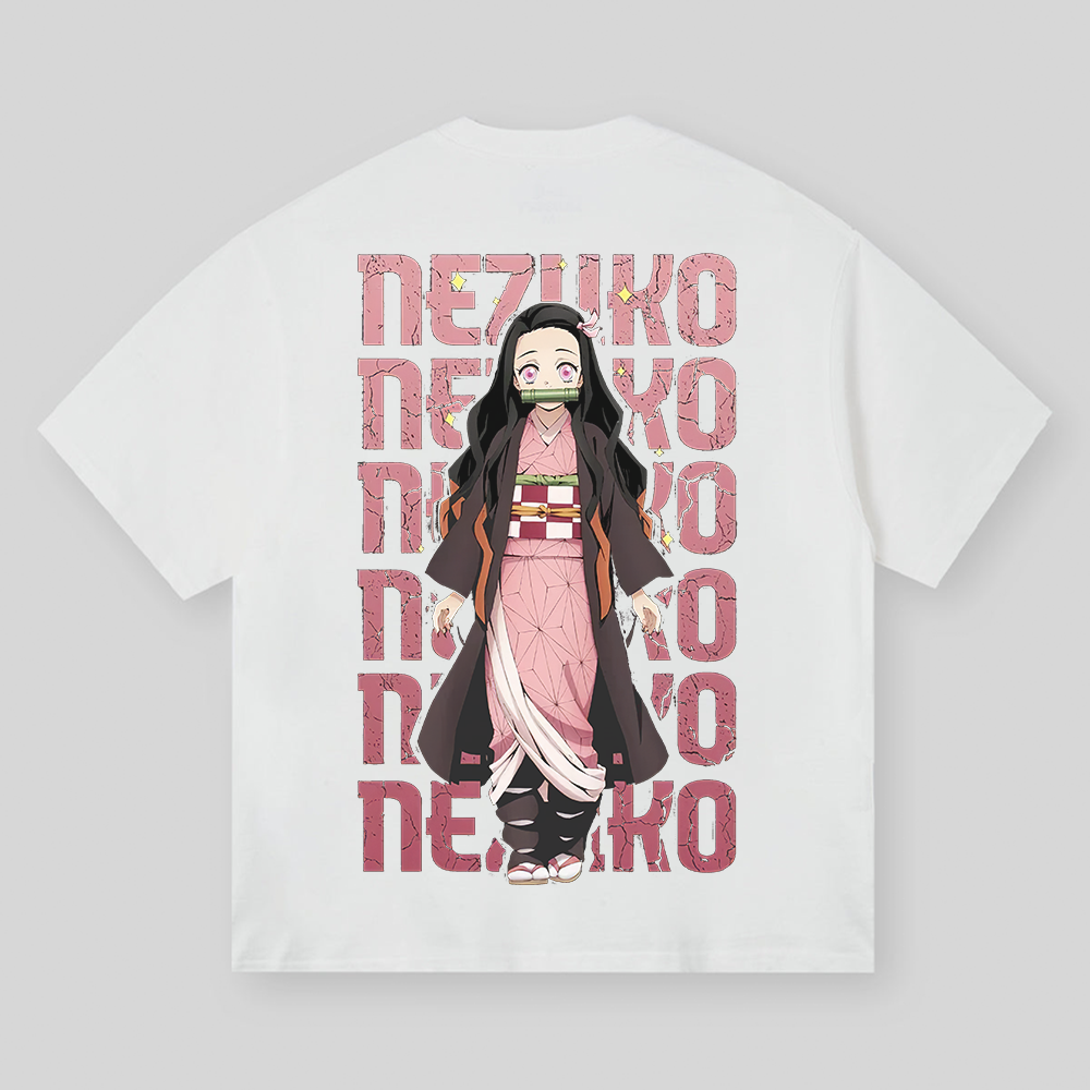 Demon Slayer Kamado Nezuko Printed Men's T-shirt