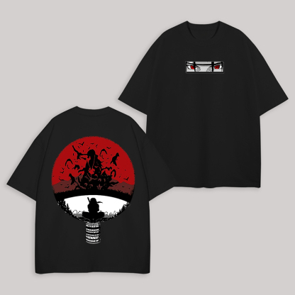 Naruto Printed Unisex Oversized T-shirt