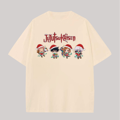 Jujutsu Kaisen Christmas Unisex T-shirt