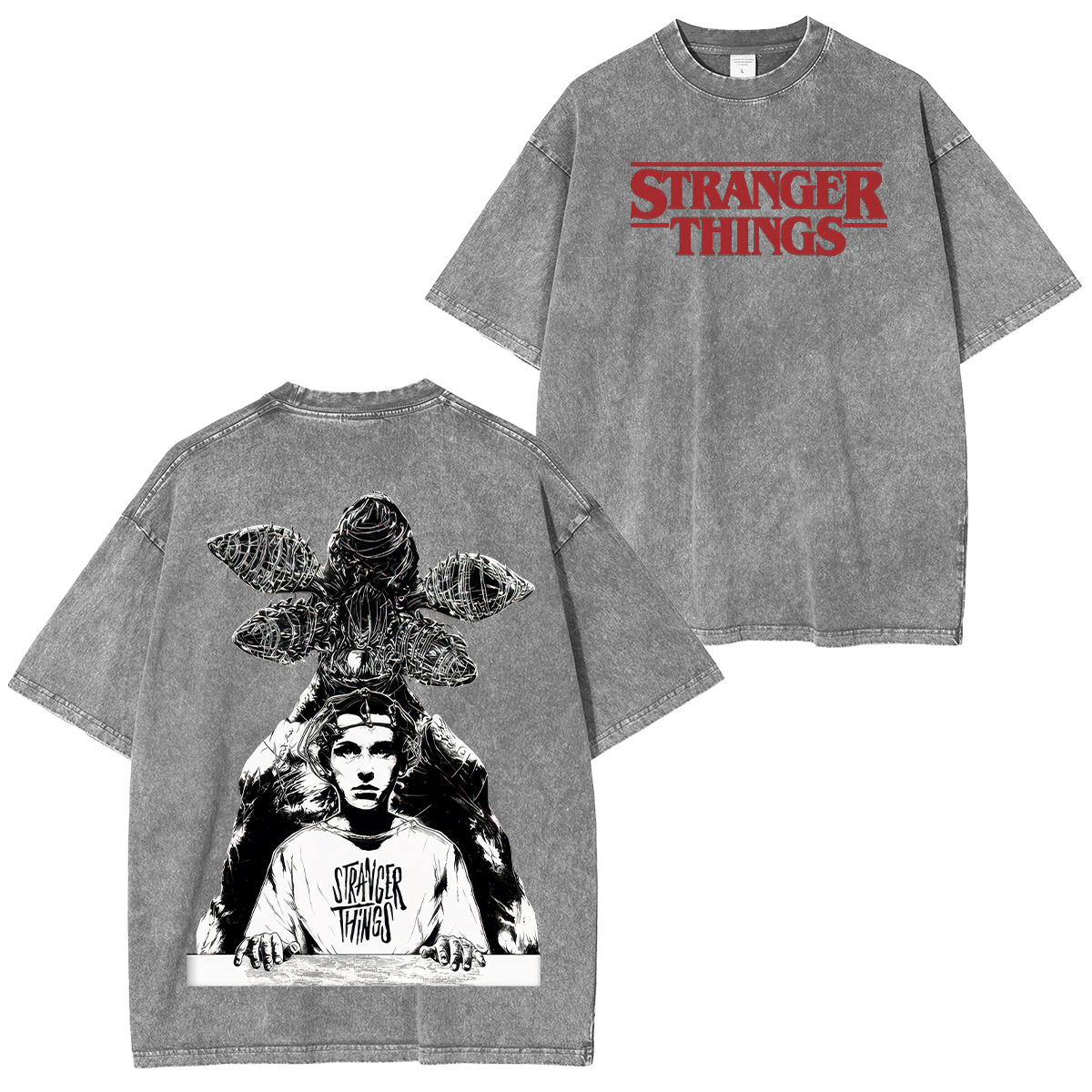 Stranger Things Unisex Washed T-Shirt