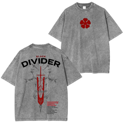 Black Clover Unisex Washed T-Shirt