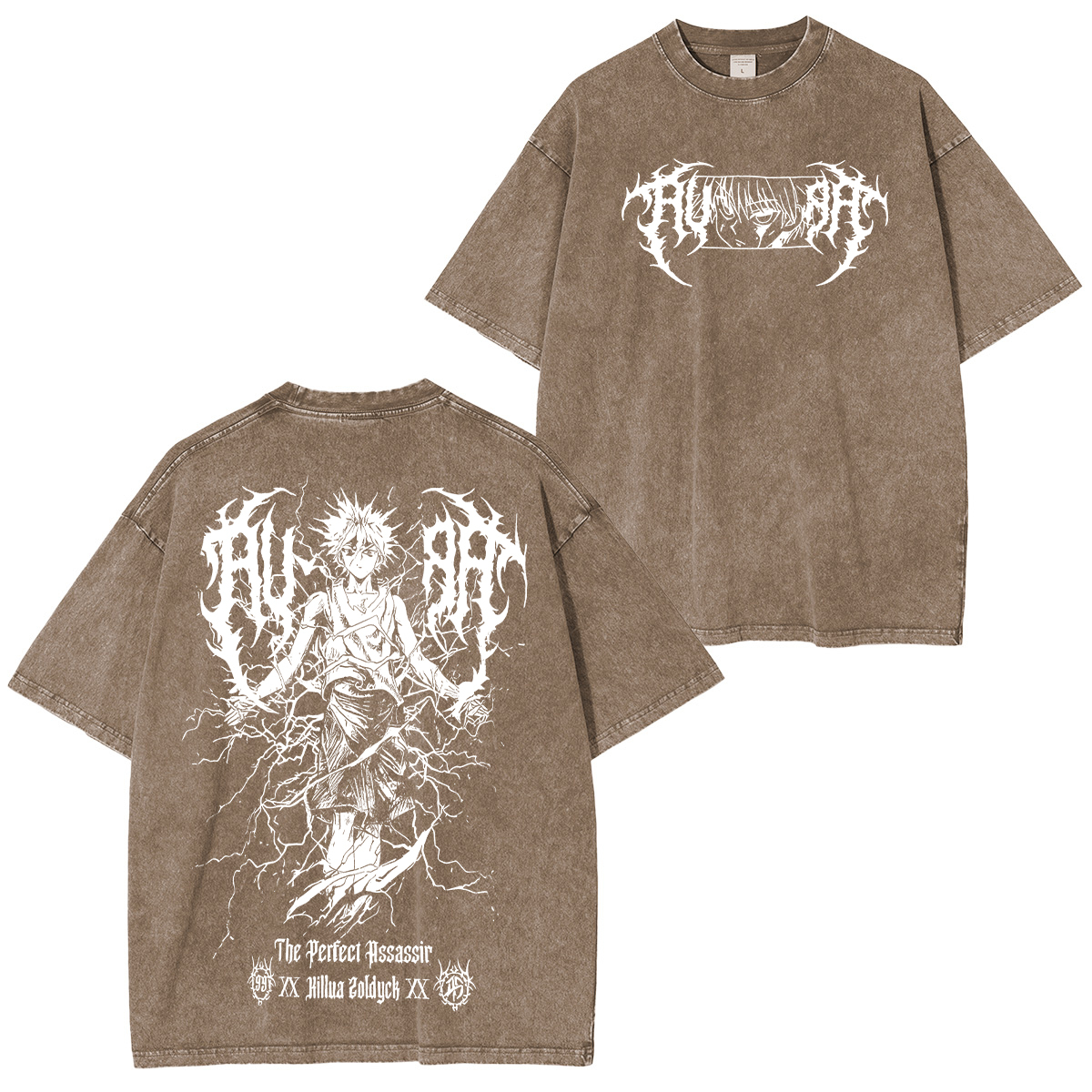 Hunter × Hunter Killua Zoldyck Unisex Washed T-Shirt