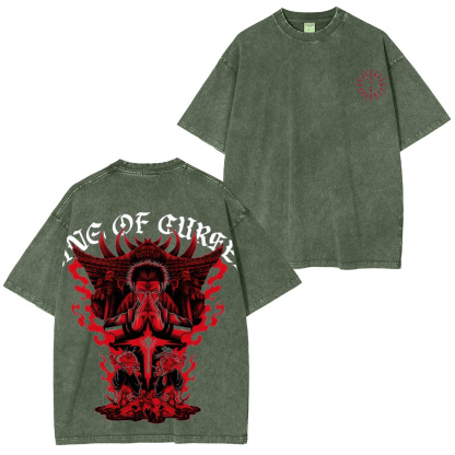 Jujutsu Kaisen The King of Curses Unisex Washed T-Shirt
