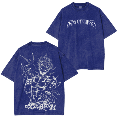 Jujutsu Kaisen King of Curses Unisex Washed T-Shirt