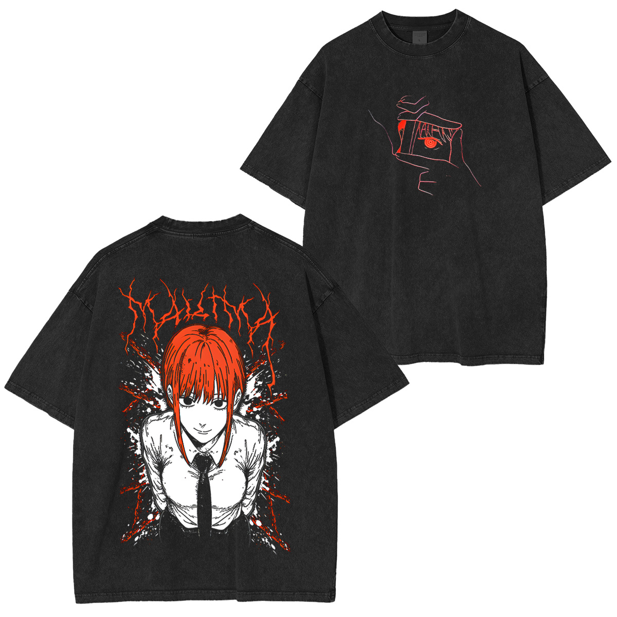 Chainsaw Man Makima Unisex Washed T-Shirt