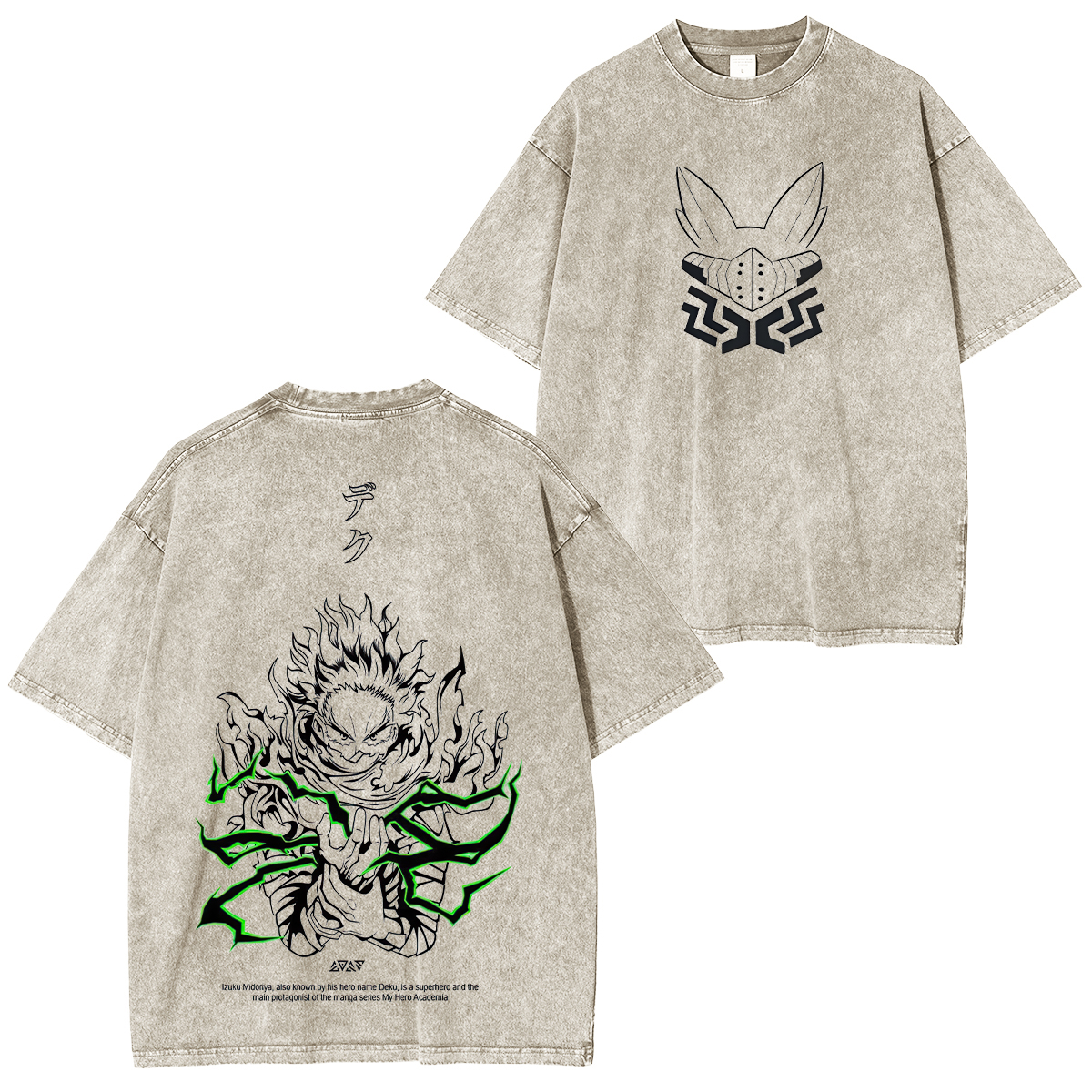 My Hero Academia Unisex Washed T-Shirt