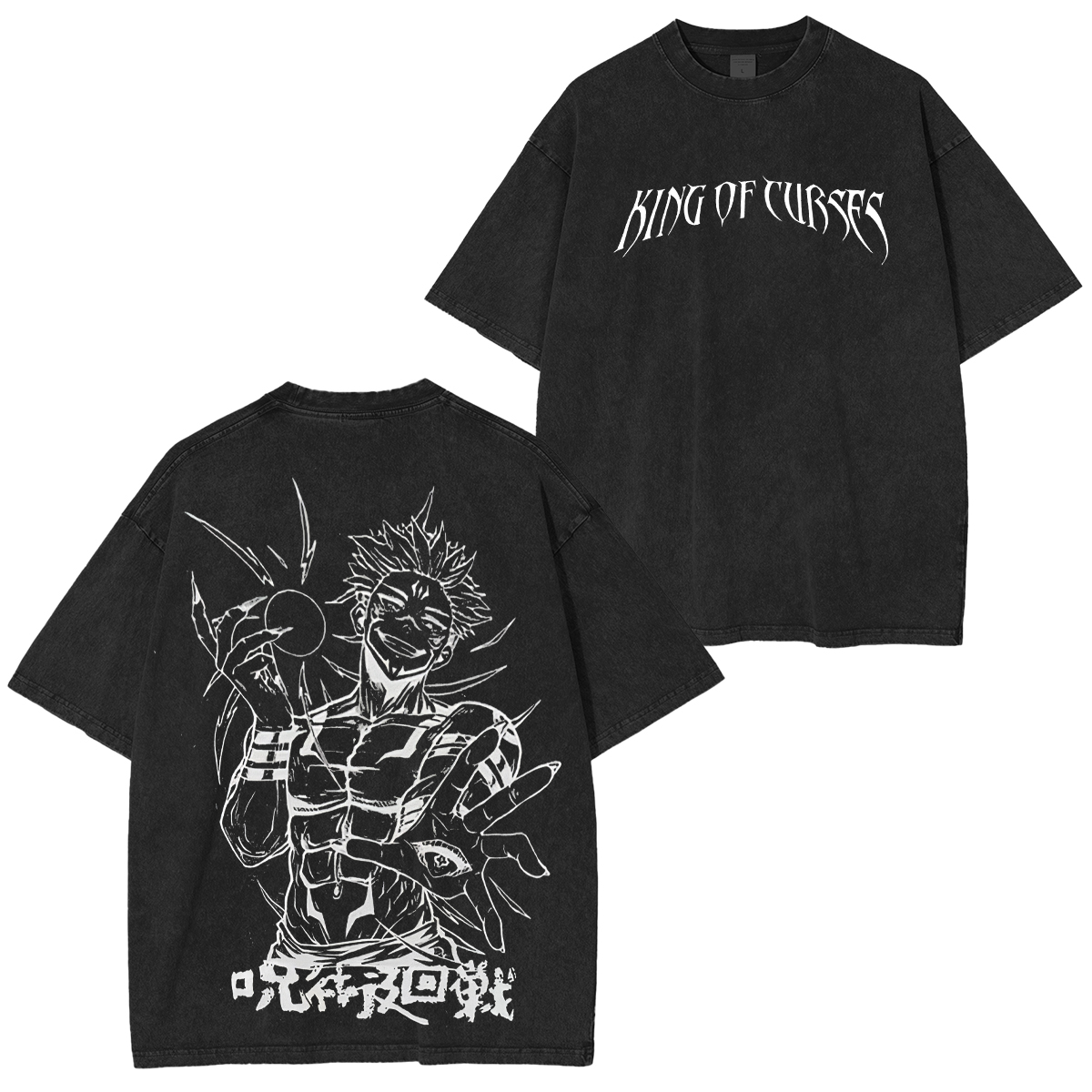 Jujutsu Kaisen King of Curses Unisex Washed T-Shirt