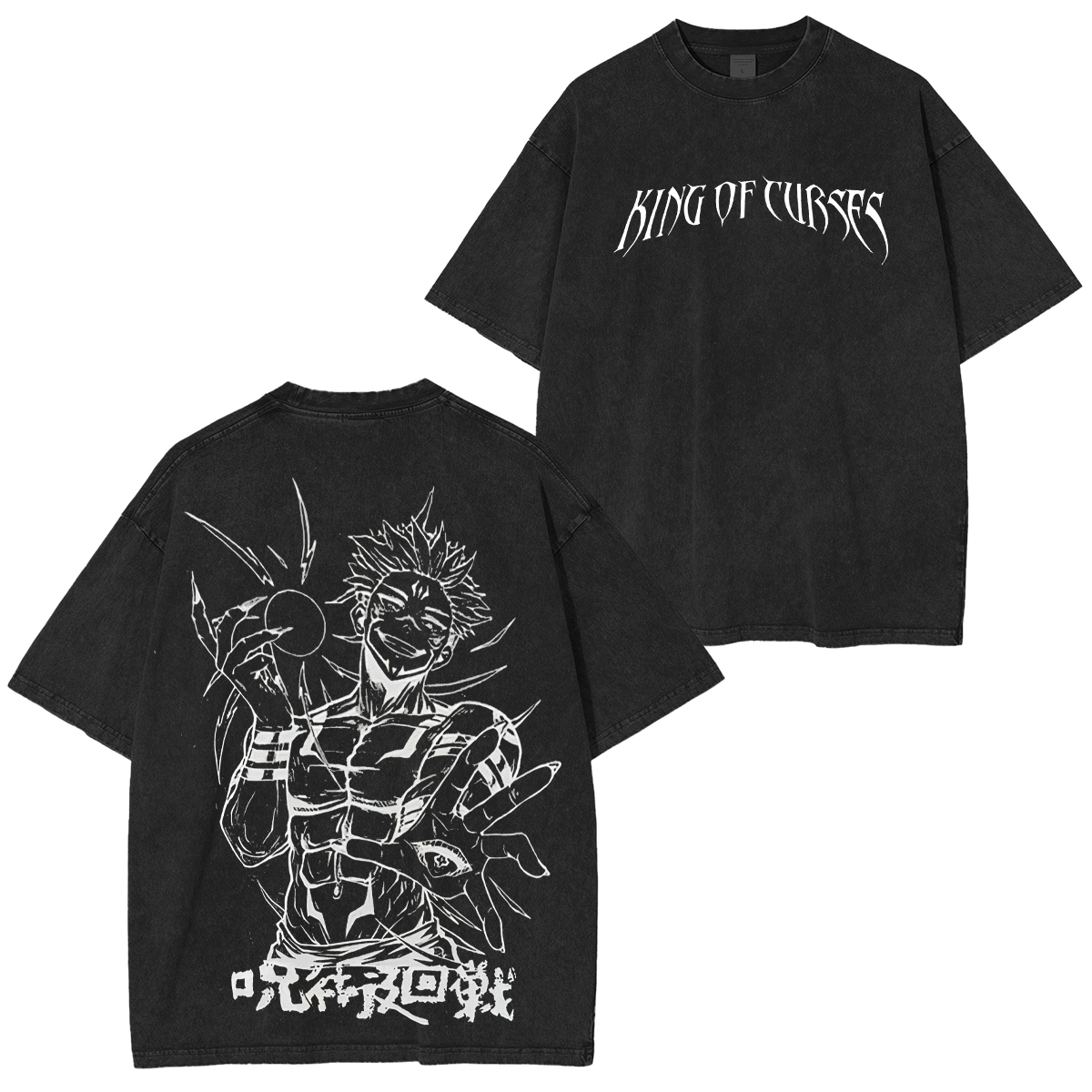 Jujutsu Kaisen King of Curses Unisex Washed T-Shirt