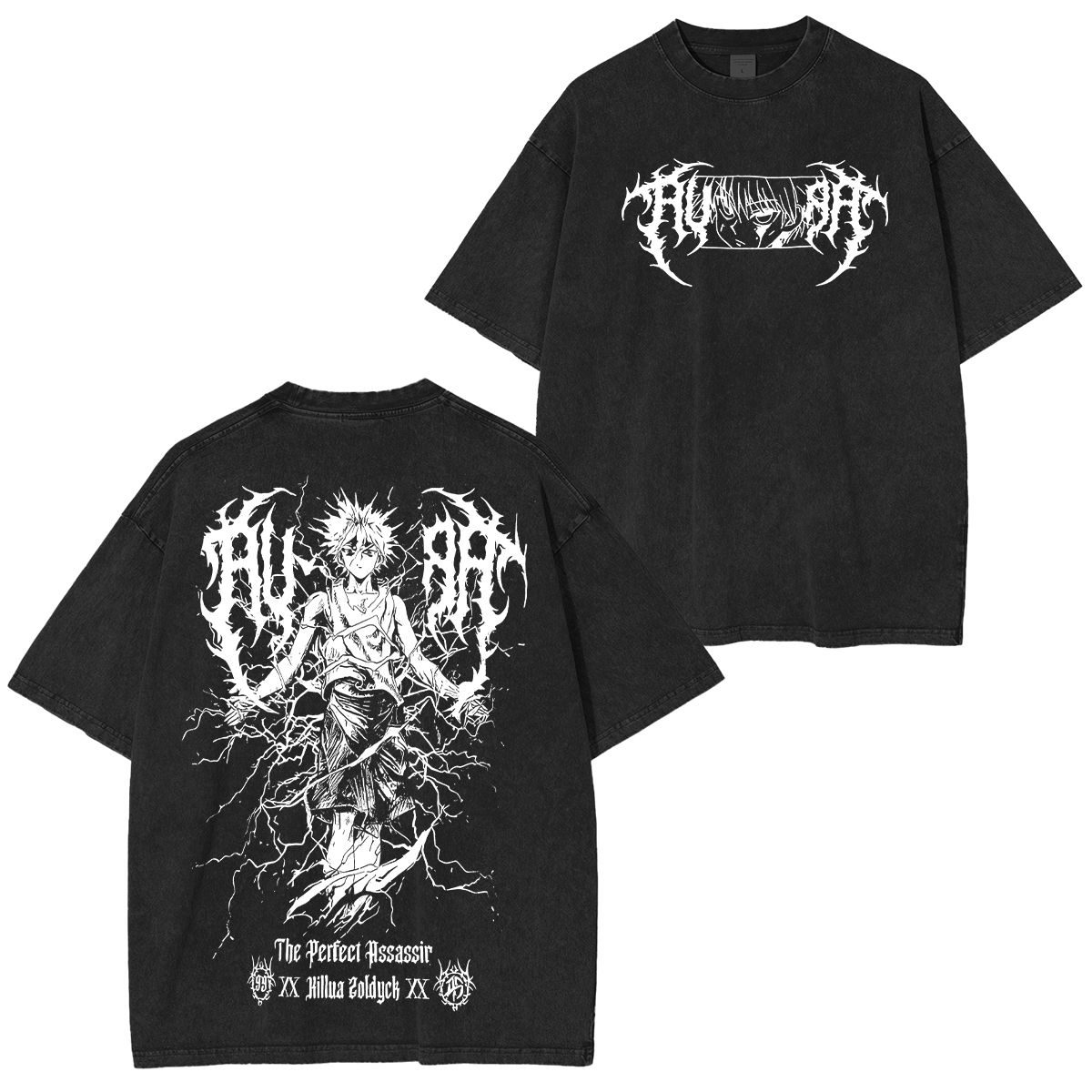 Hunter × Hunter Killua Zoldyck Unisex Washed T-Shirt