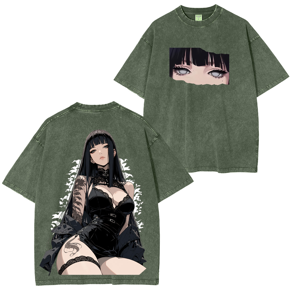 Overlord Albedo Printed Unisex Washed T-Shirt