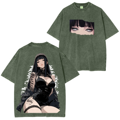 Overlord Albedo Printed Unisex Washed T-Shirt