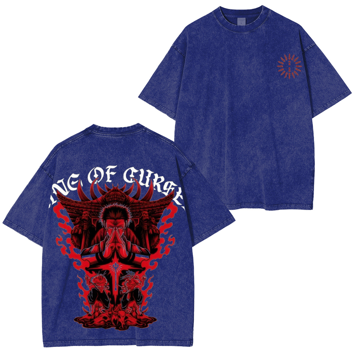 Jujutsu Kaisen The King of Curses Unisex Washed T-Shirt
