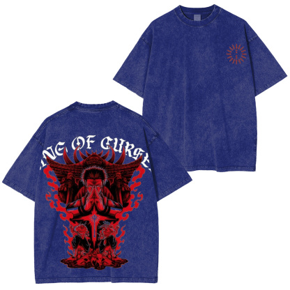Jujutsu Kaisen The King of Curses Unisex Washed T-Shirt