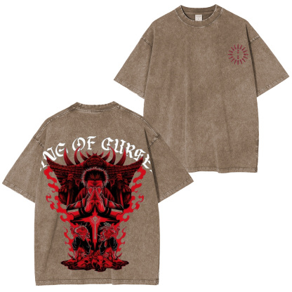 Jujutsu Kaisen The King of Curses Unisex Washed T-Shirt