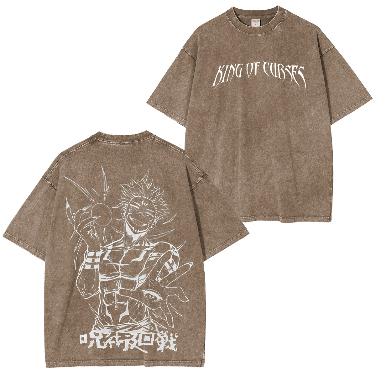 Jujutsu Kaisen King of Curses Unisex Washed T-Shirt