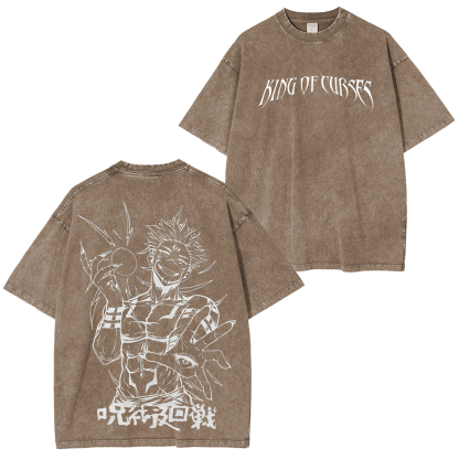 Jujutsu Kaisen King of Curses Unisex Washed T-Shirt