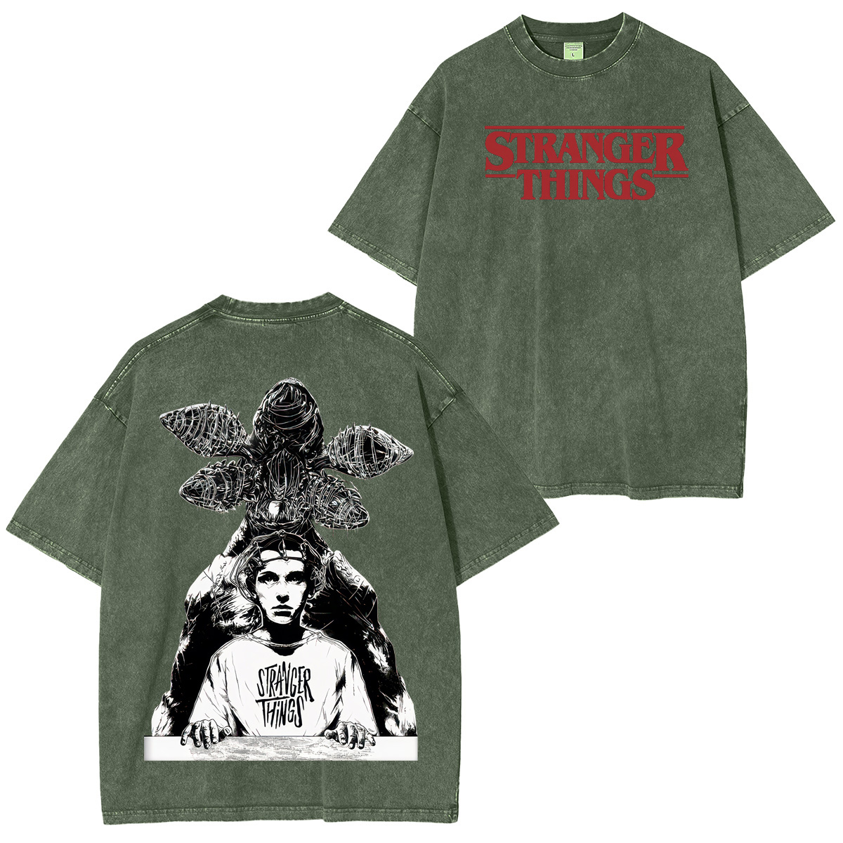 Stranger Things Unisex Washed T-Shirt