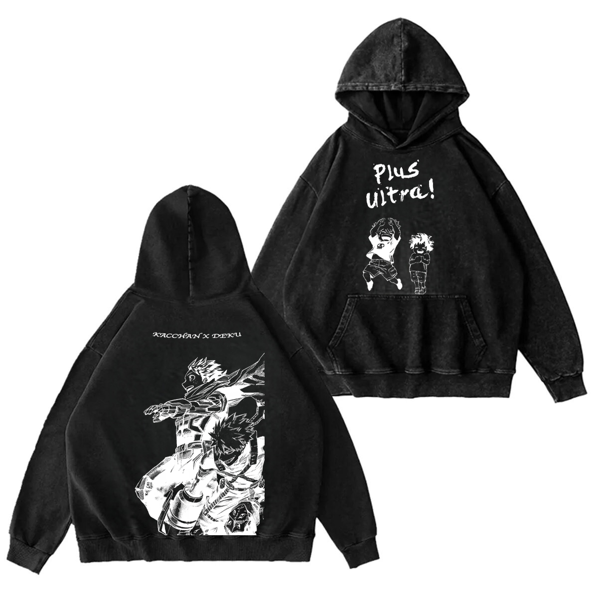 My Hero Academia Unisex Washed Hoodie