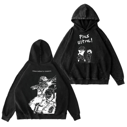 My Hero Academia Unisex Washed Hoodie