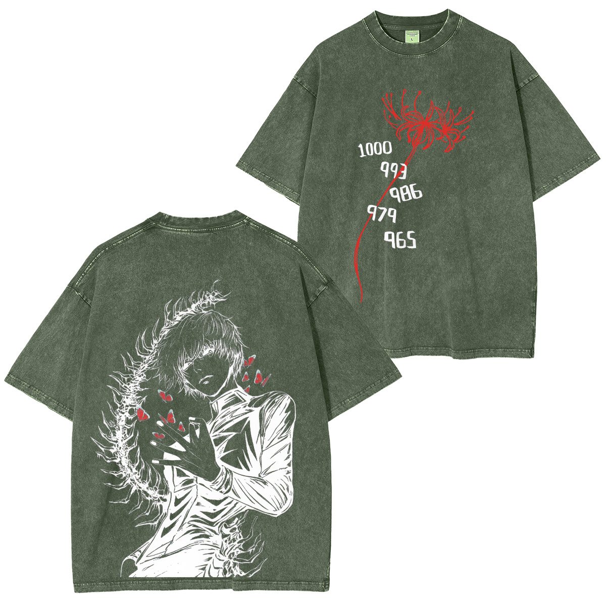 Tokyo Ghoul Ken Kaneki Unisex Washed T-Shirt