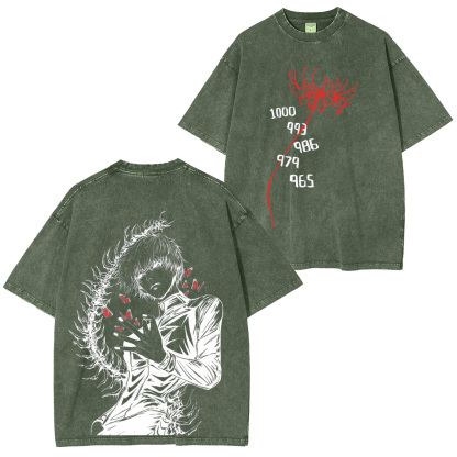 Tokyo Ghoul Ken Kaneki Unisex Washed T-Shirt