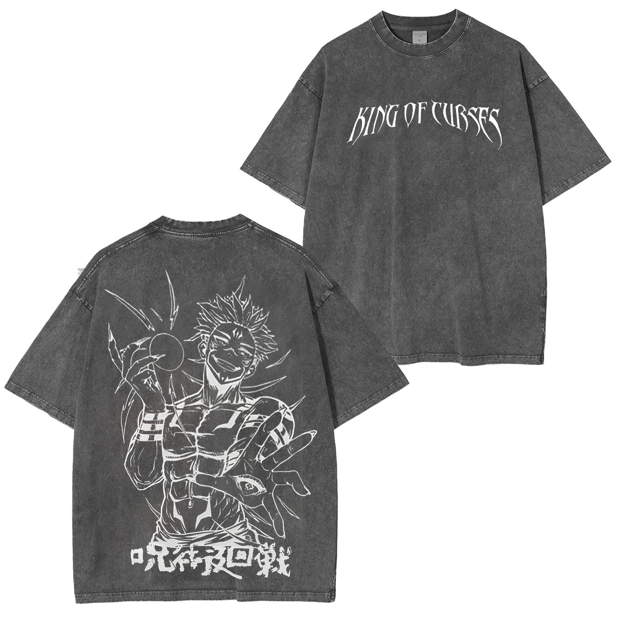 Jujutsu Kaisen King of Curses Unisex Washed T-Shirt