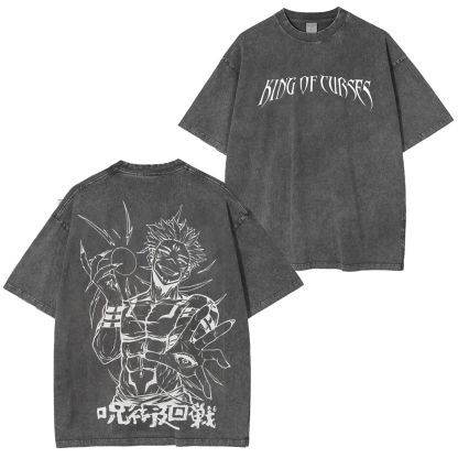 Jujutsu Kaisen King of Curses Unisex Washed T-Shirt