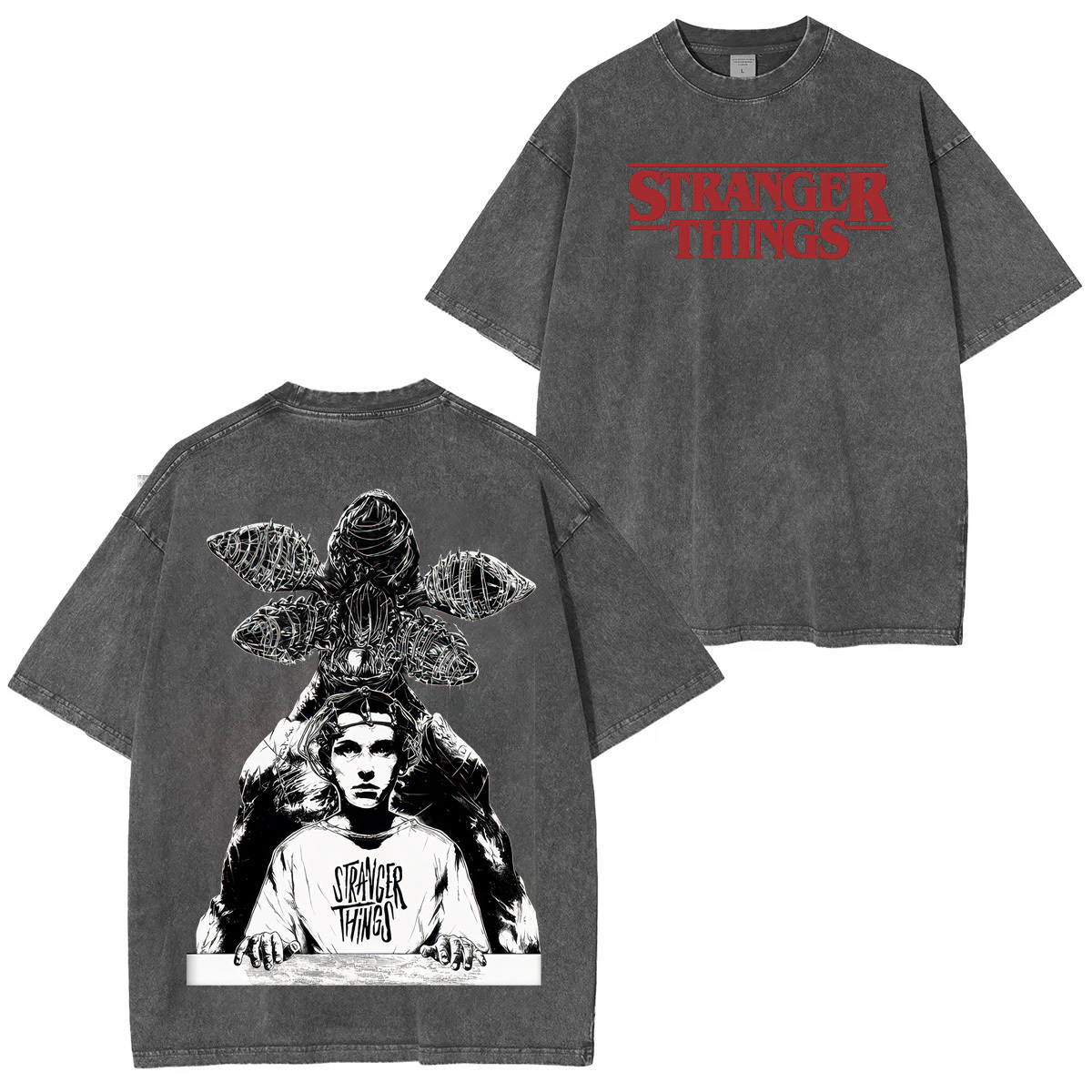 Stranger Things Unisex Washed T-Shirt