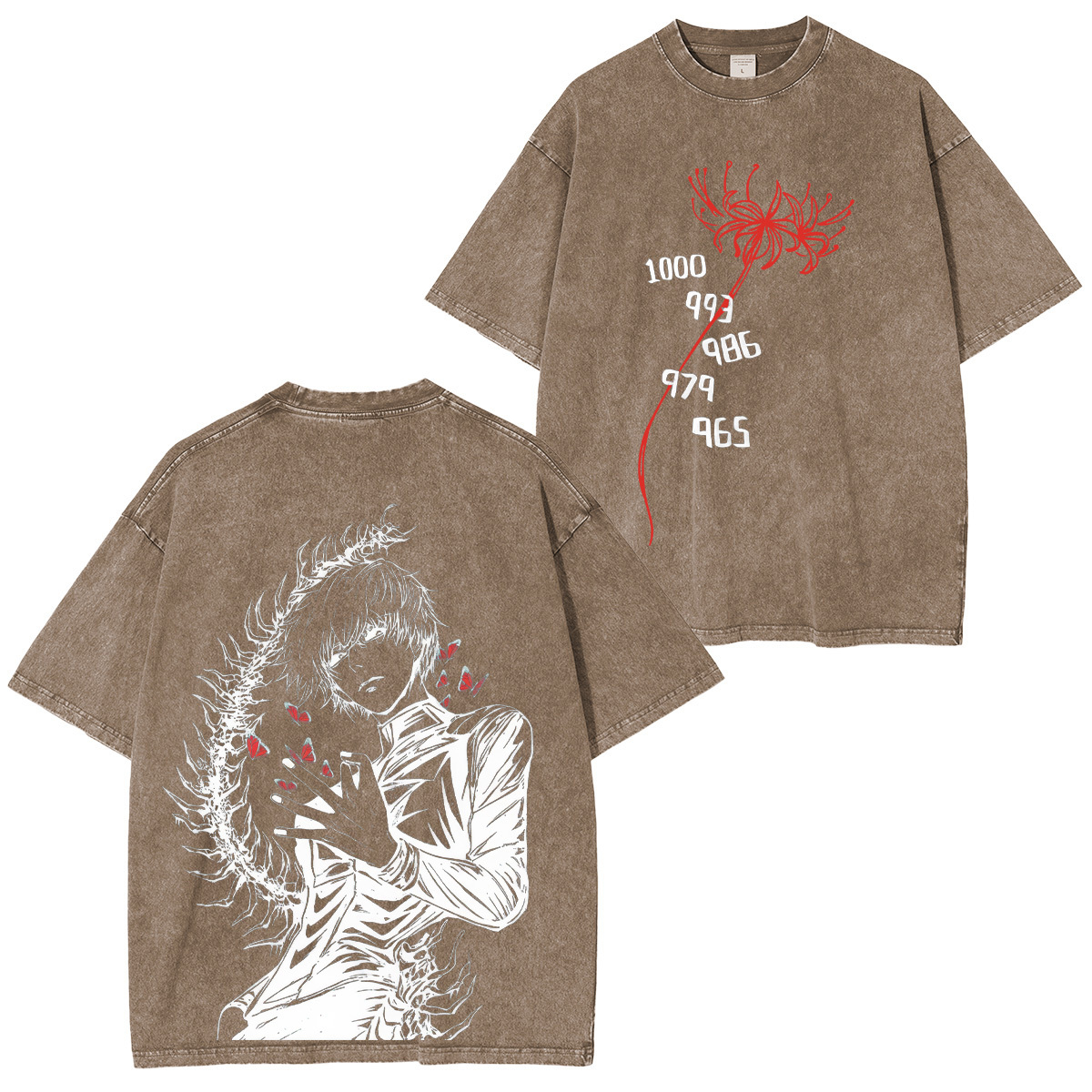 Tokyo Ghoul Ken Kaneki Unisex Washed T-Shirt