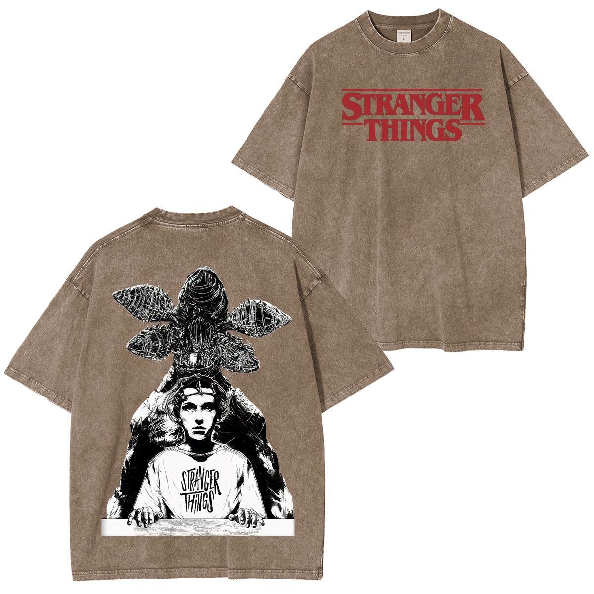 Stranger Things Unisex Washed T-Shirt