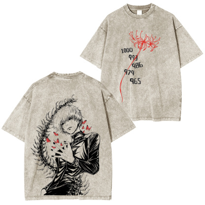 Tokyo Ghoul Ken Kaneki Unisex Washed T-Shirt