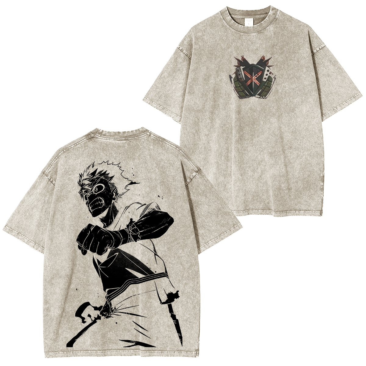 My Hero Academia Katsuki Bakugo Unisex Washed T-Shirt