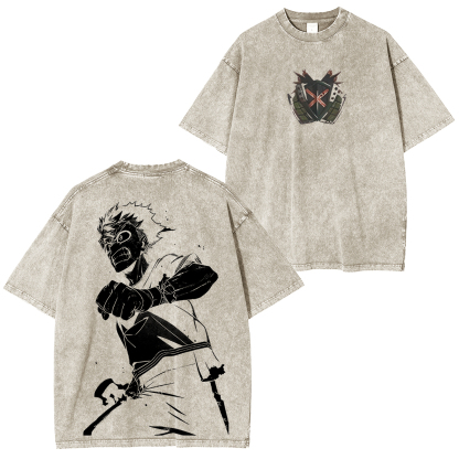 My Hero Academia Katsuki Bakugo Unisex Washed T-Shirt
