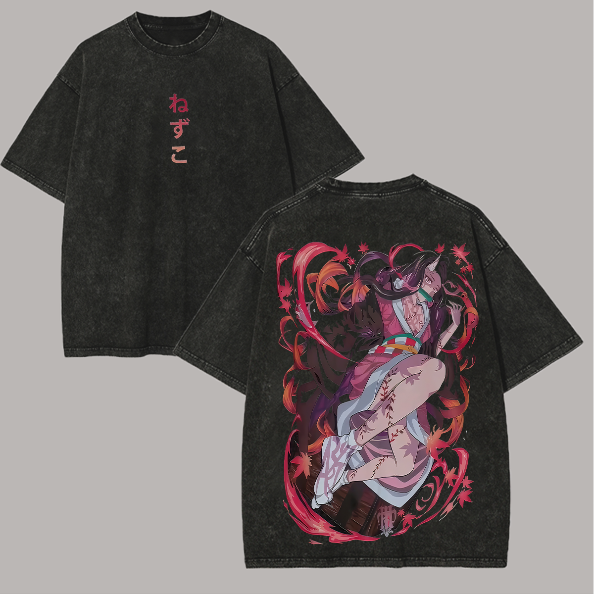 Nezuko Kamado Printed Unisex Washed T-Shirt