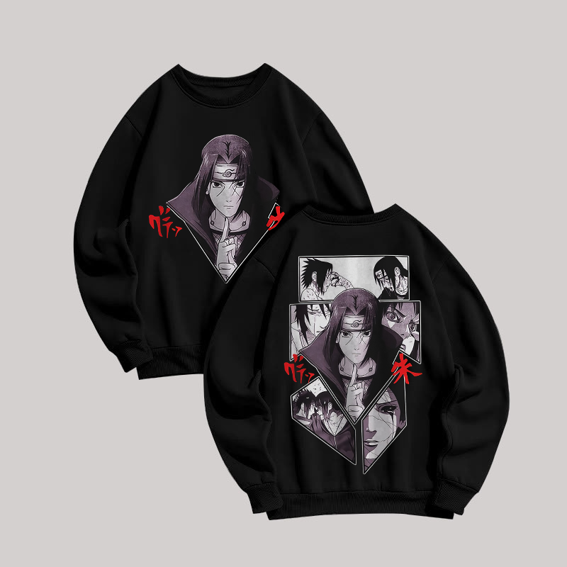 Uchiha Itachi Naruto Printed Unisex Sweatshirt