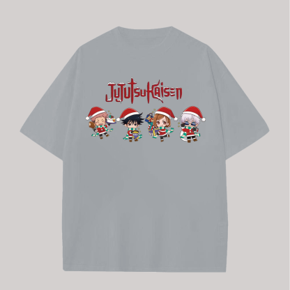 Jujutsu Kaisen Christmas Unisex T-shirt