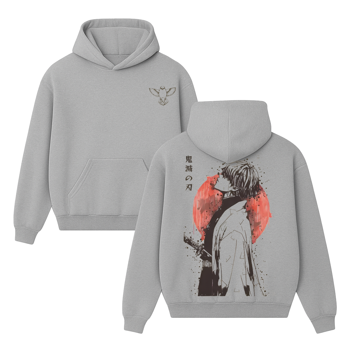 Demon Slayer Printed Unisex Washed T-Shirt