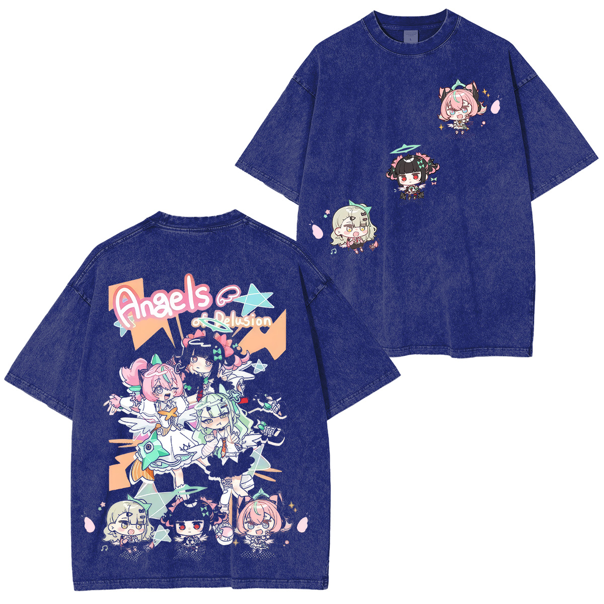 Zenless Zone Zero Angels of Delusion Printed Unisex Washed T-Shirt