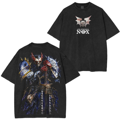 Warhammer 40k night Lords Printed Unisex Washed T-Shirt