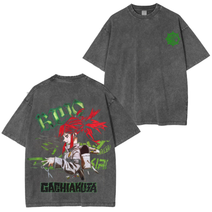 Gachiakuta Riharu Unisex Washed T-Shirt