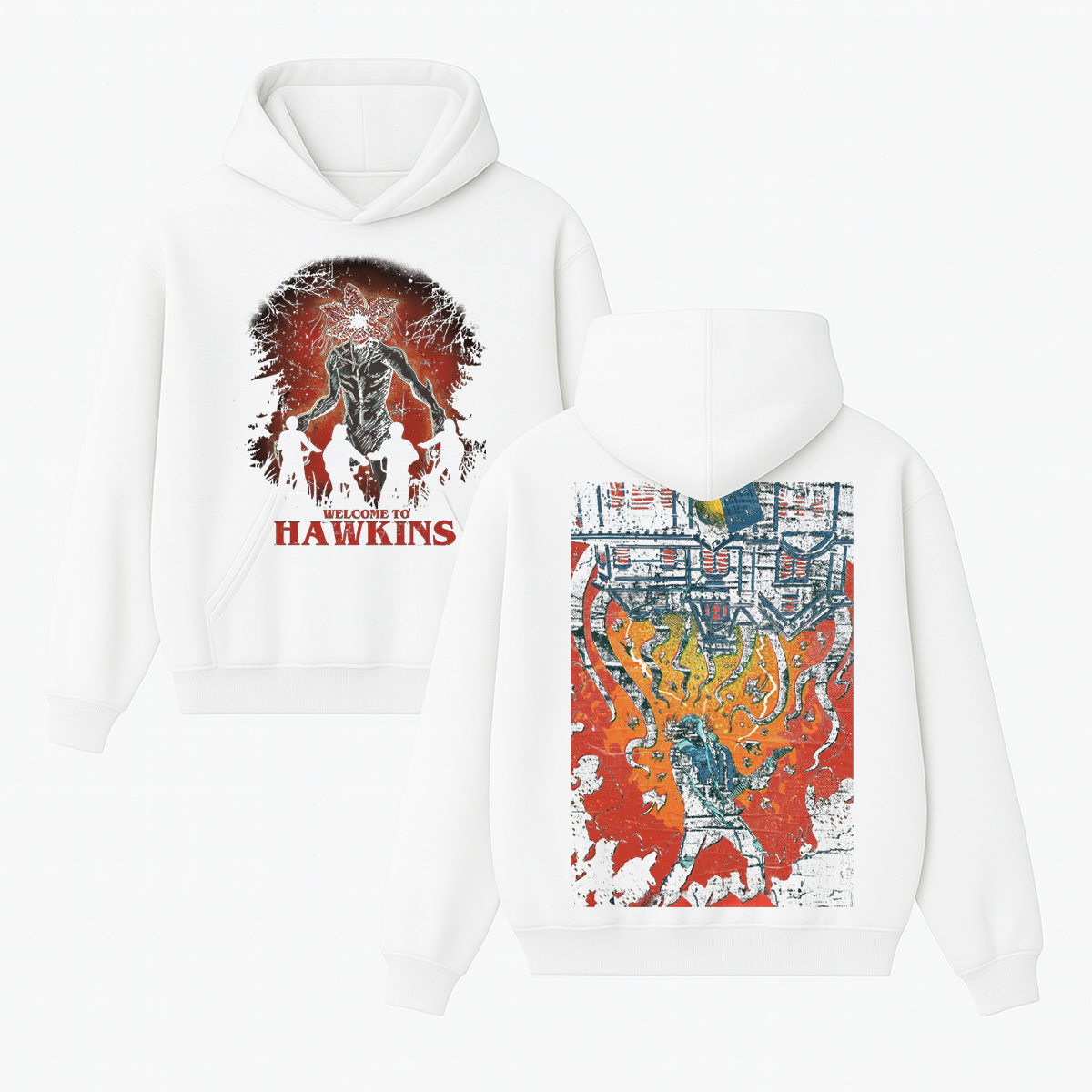 Stranger Things Welcome to Hawkins Unisex Hoodie