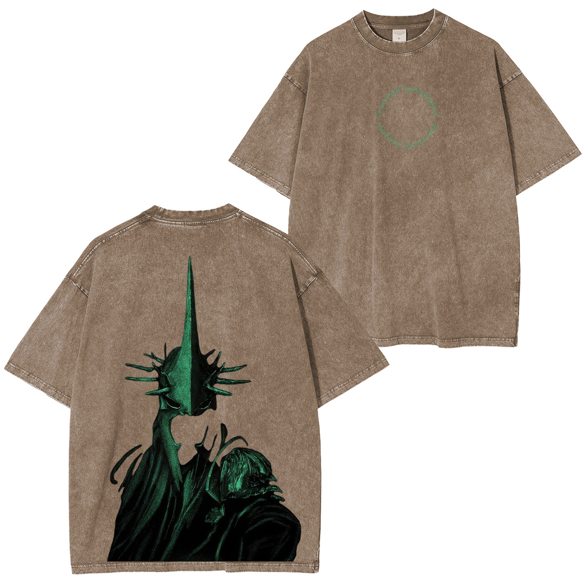 The Lord of the Rings Printed Unisex Washed T-Shirt