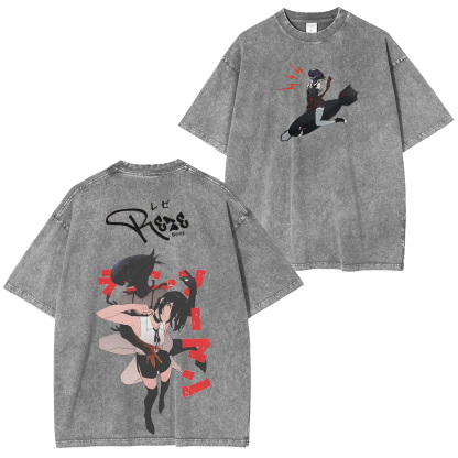 Chainsaw Man Reze Unisex Washed T-Shirt