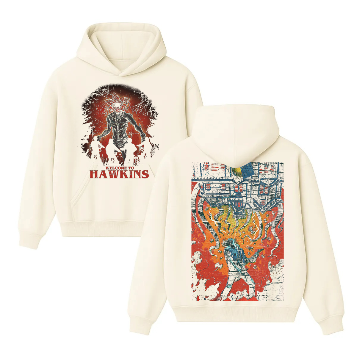 Stranger Things Welcome to Hawkins Unisex Hoodie