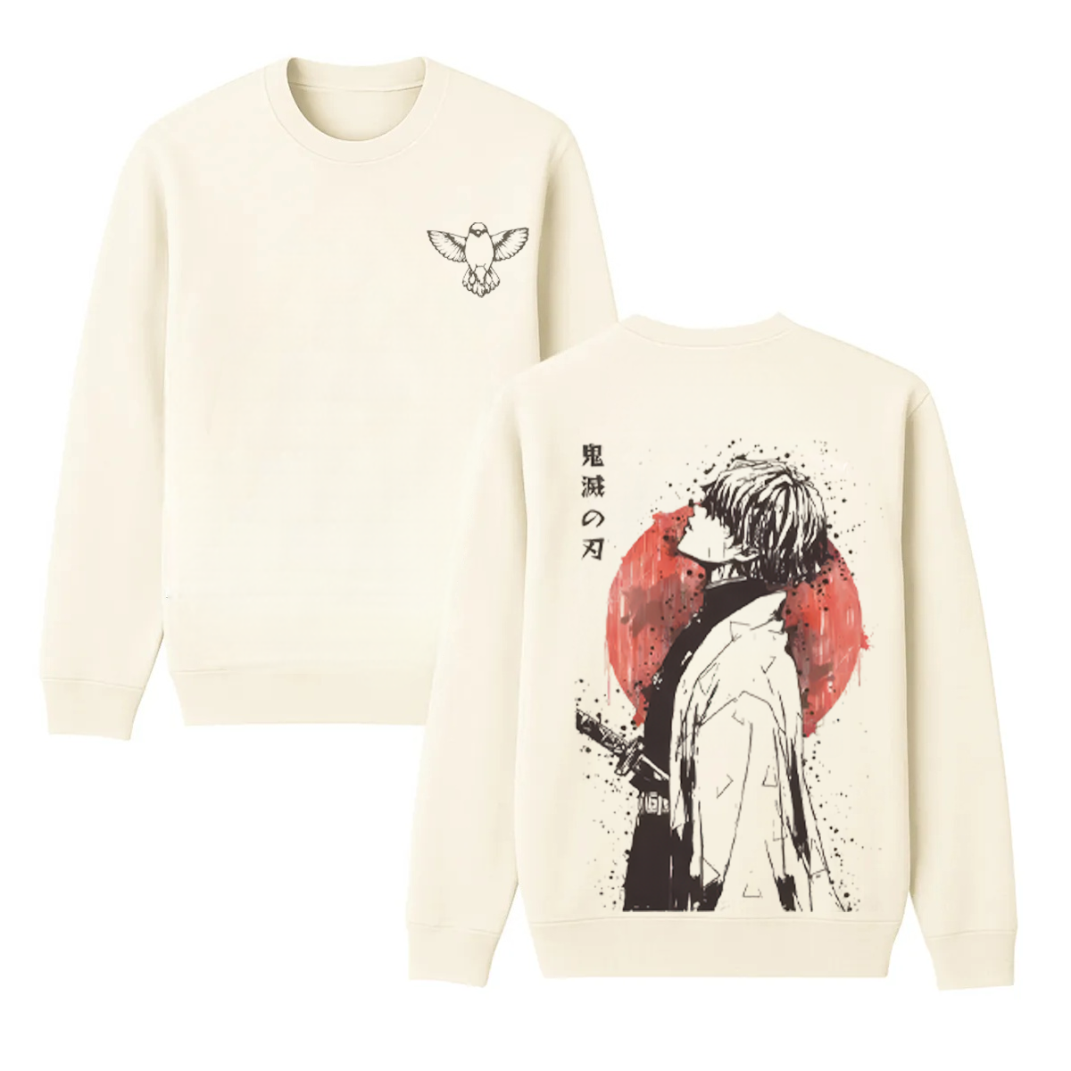 Demon Slayer Printed Unisex Washed T-Shirt