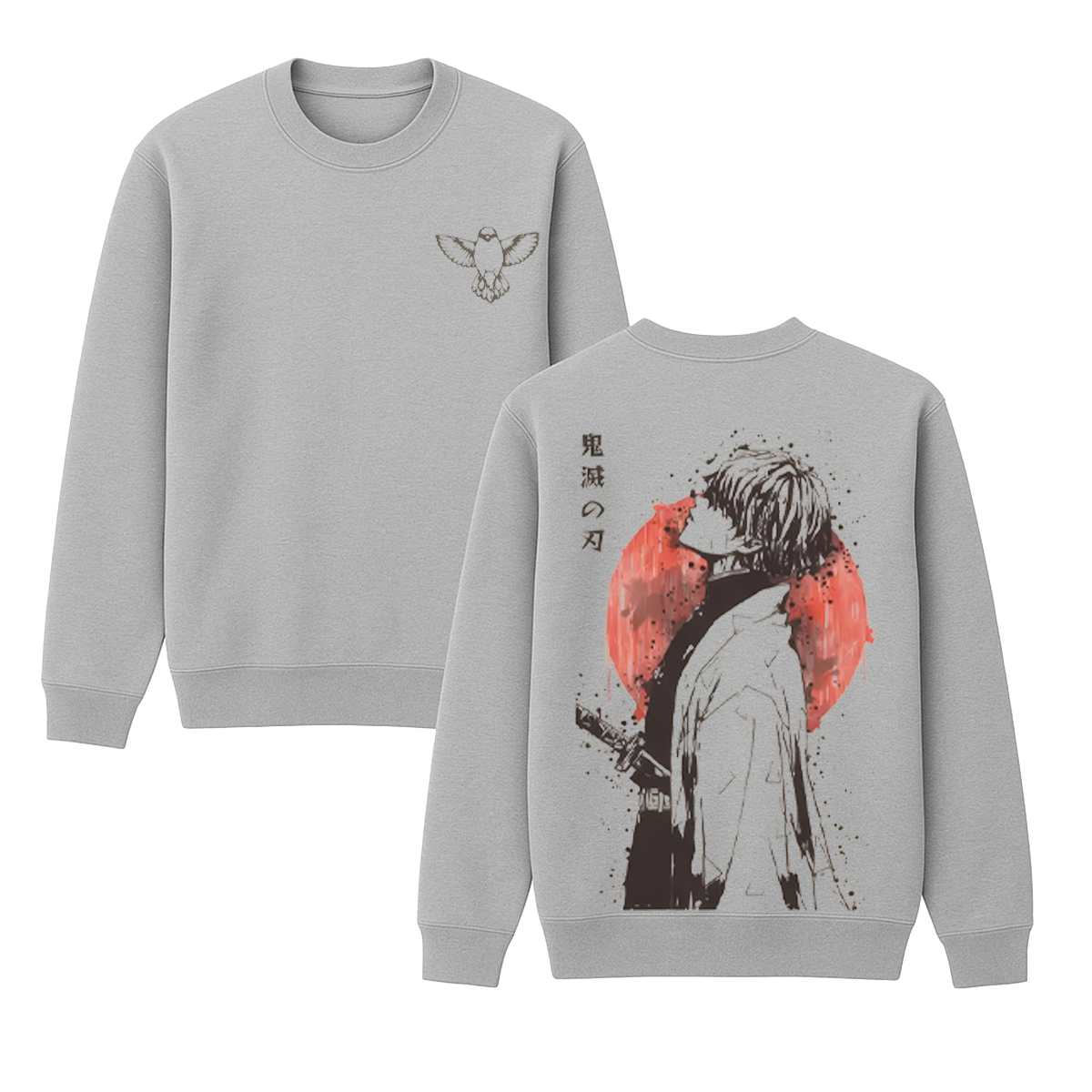 Demon Slayer Printed Unisex Washed T-Shirt