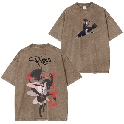 Chainsaw Man Reze Unisex Washed T-Shirt